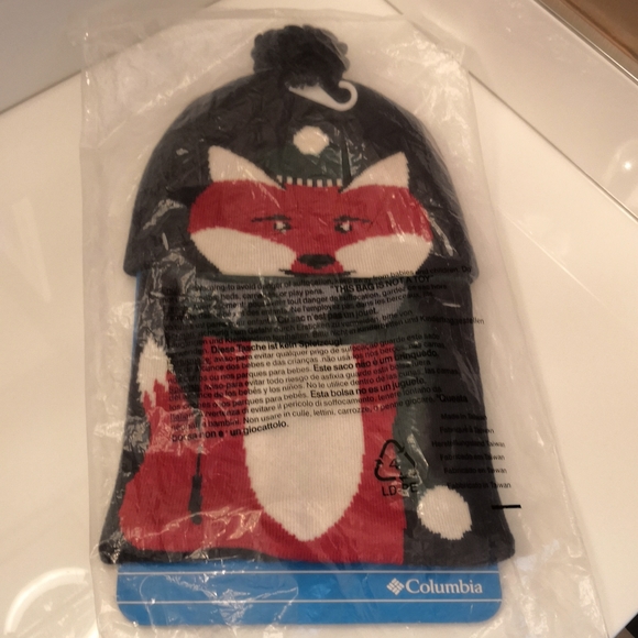 Fox Beanie and Neck Gaiter Set, Columbia Youth Size - Picture 7 of 7